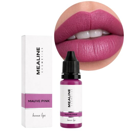 HENNA LIPS - PRETTY PINK ( MAUVE ) - CHŁODNY RÓŻ 80 aplikacji 10 ml